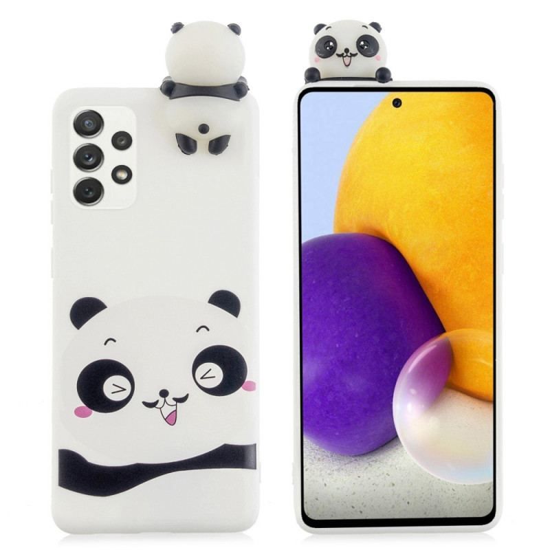 Mobilcover Samsung Galaxy A53 5G Elsker Panda 3d