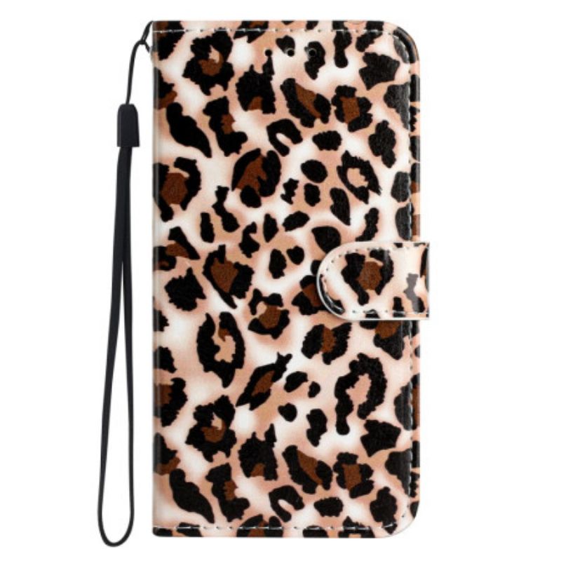 Flip Cover Xiaomi 14t Pro Leopardtryk