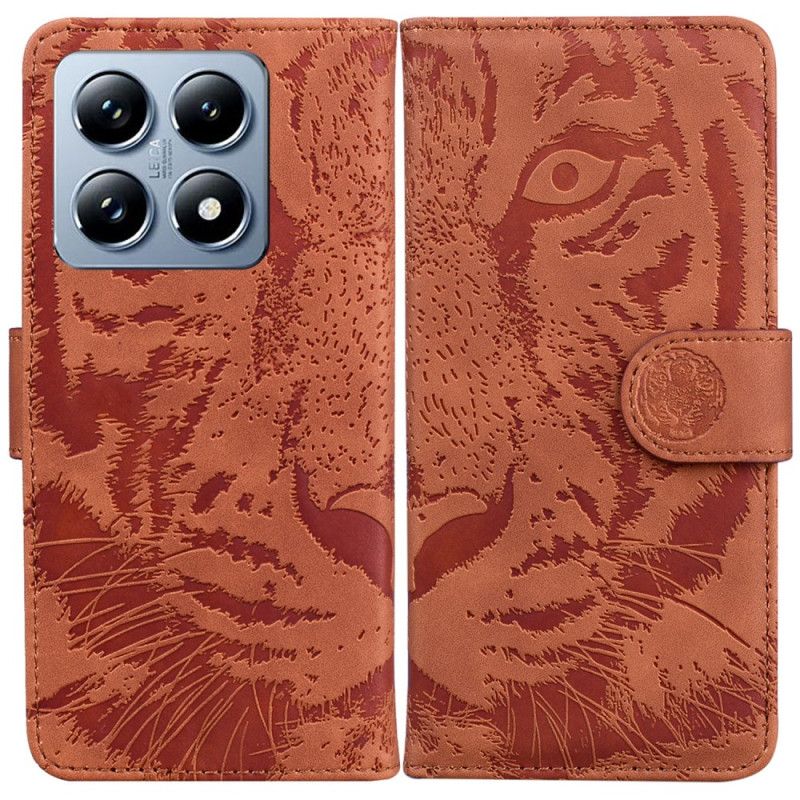 Flip Cover Xiaomi 14t Pro Tiger Footprint