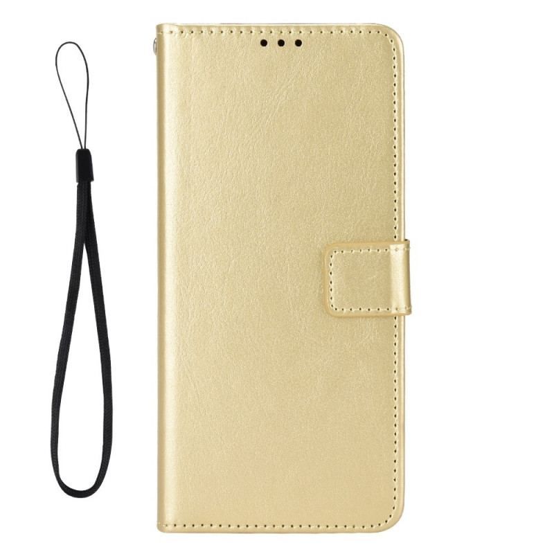 Flip Cover Sony Xperia 1 IV Med Snor Prangende Strappy