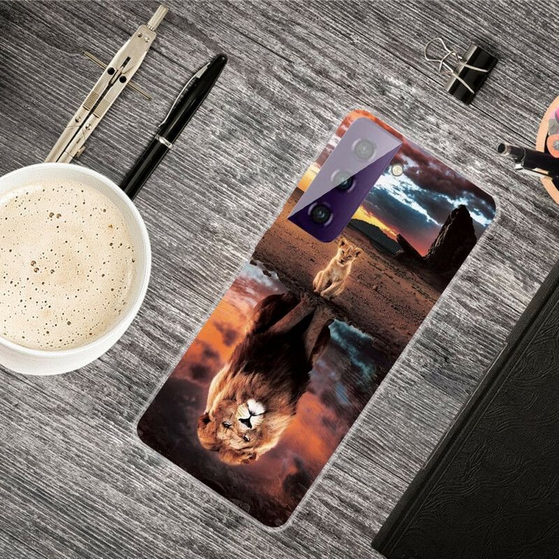 Cover Samsung Galaxy S21 Fe Dream Of Lion Cub