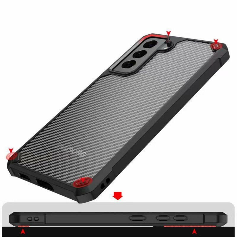 Cover Samsung Galaxy S21 Fe Hybrid Silikonekanter