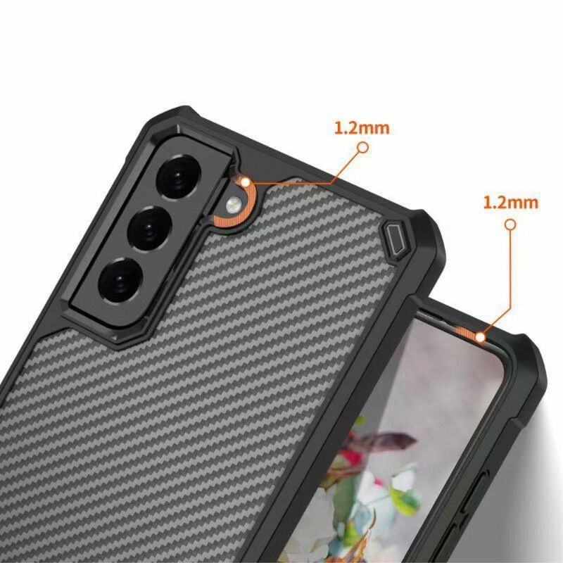 Cover Samsung Galaxy S21 Fe Hybrid Silikonekanter