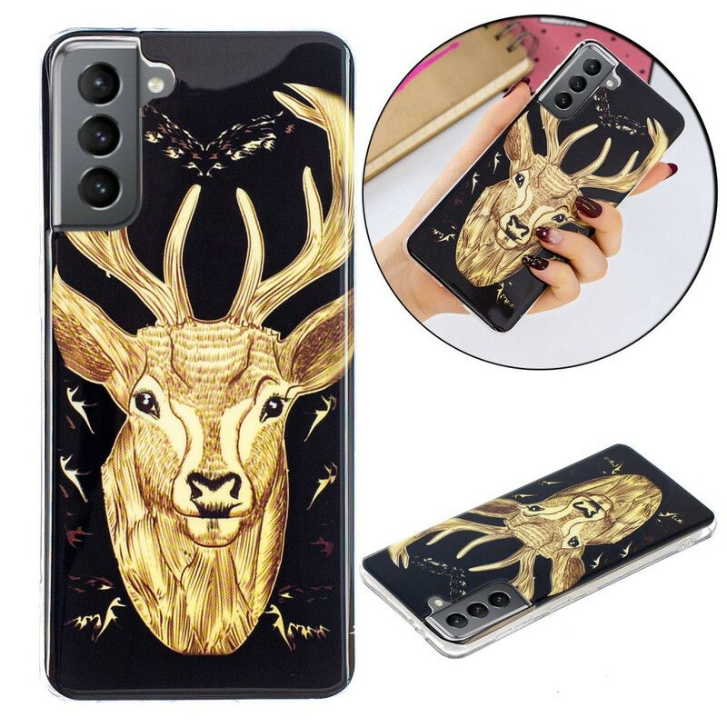 Cover Samsung Galaxy S21 Fe Majestic Fluorescent Stag