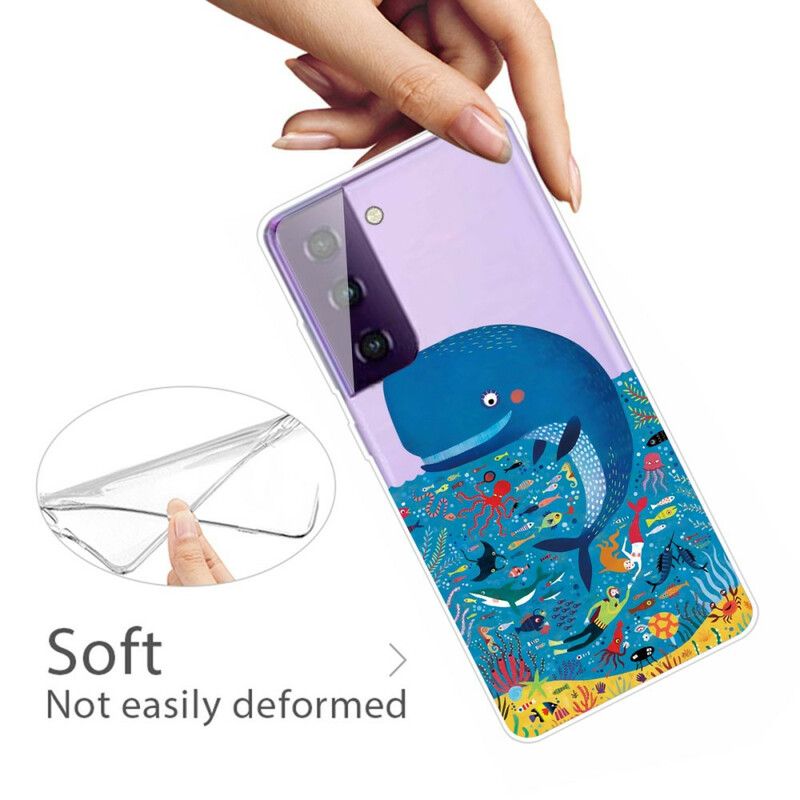 Cover Samsung Galaxy S21 Fe Marine World