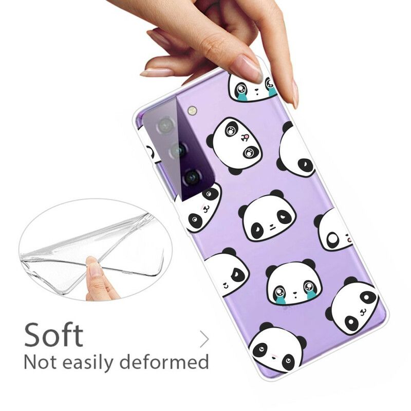 Cover Samsung Galaxy S21 Fe Sentimental Pandas