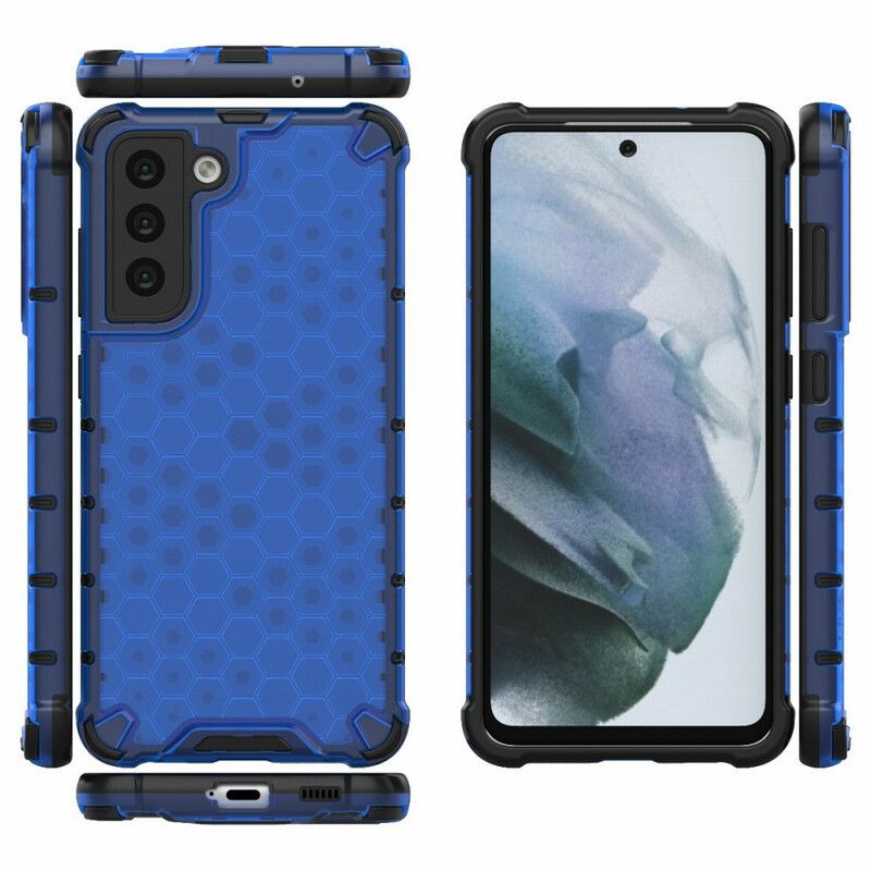 Cover Samsung Galaxy S21 Fe Telefon Etui Honeycomb Style