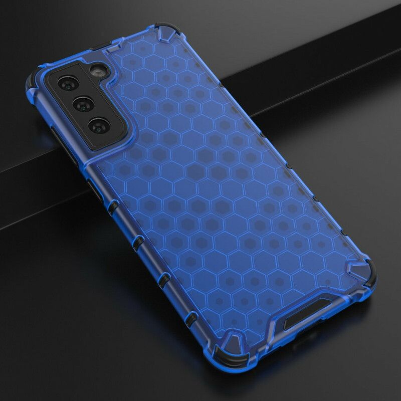 Cover Samsung Galaxy S21 Fe Telefon Etui Honeycomb Style