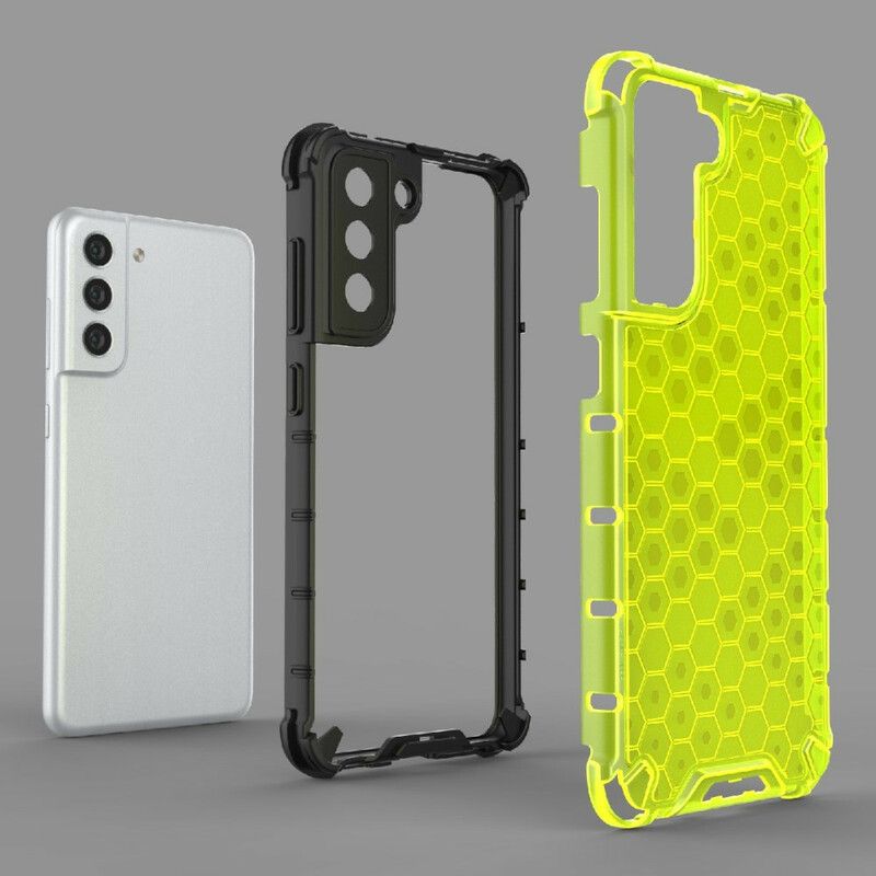 Cover Samsung Galaxy S21 Fe Telefon Etui Honeycomb Style