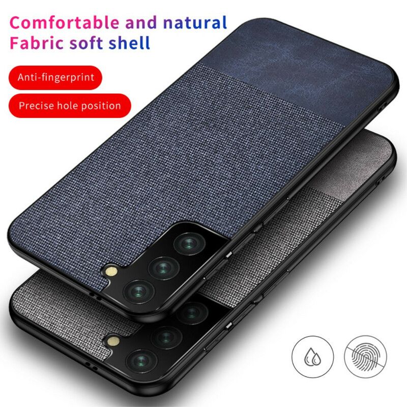 Cover Samsung Galaxy S21 Fe Telefon Etui Kunstlæder Og Stof