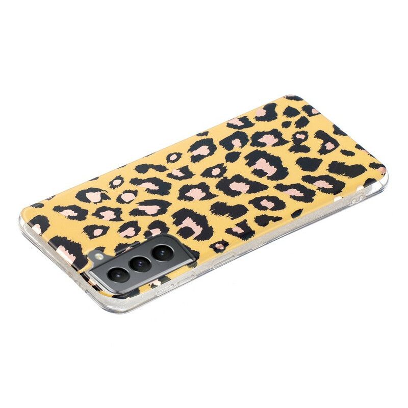 Cover Samsung Galaxy S21 Fe Telefon Etui Marble Design Ultra