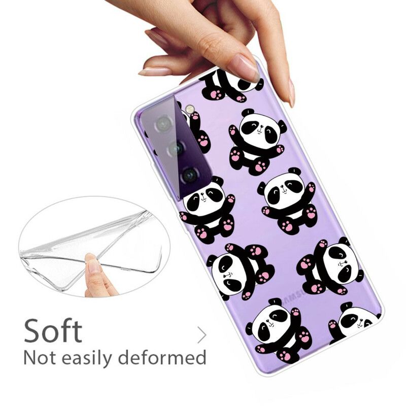 Cover Samsung Galaxy S21 Fe Telefon Etui Top Pandaer Sjov