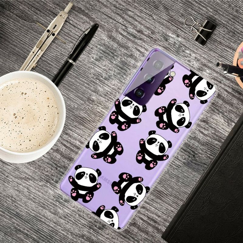 Cover Samsung Galaxy S21 Fe Telefon Etui Top Pandaer Sjov