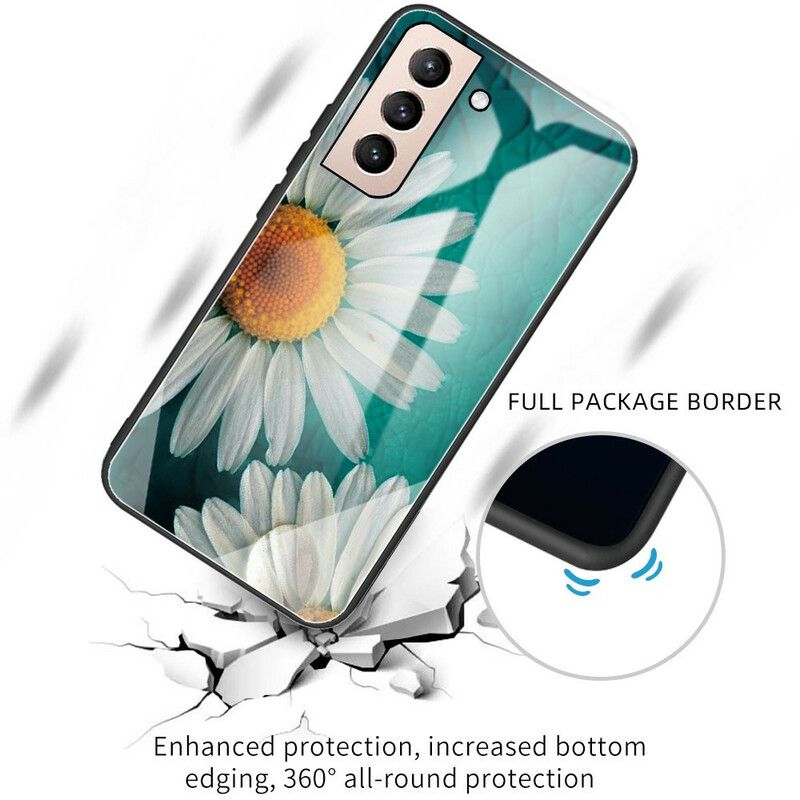 Cover Samsung Galaxy S21 Fe Vegetabilsk Hærdet Glas