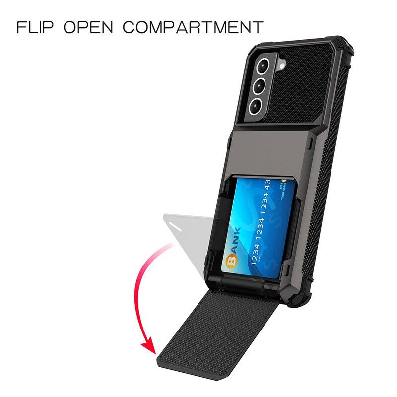 Cover Til Samsung Galaxy S21 Fe Flip Style Kortholder