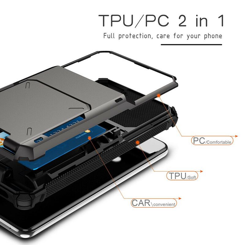 Cover Til Samsung Galaxy S21 Fe Flip Style Kortholder