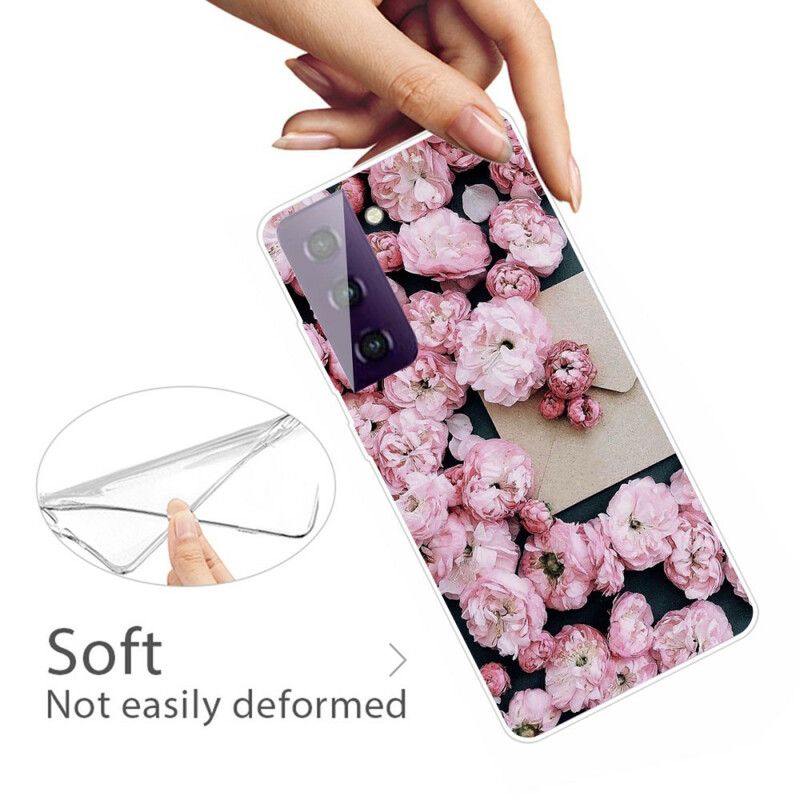 Cover Til Samsung Galaxy S21 Fe Intense Blomster