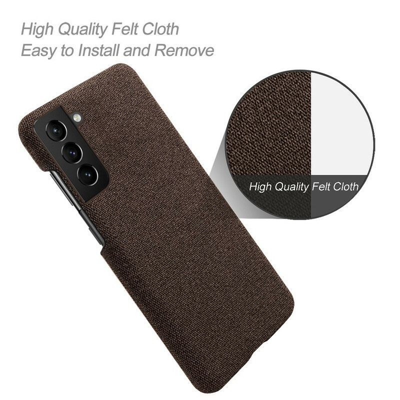 Cover Til Samsung Galaxy S21 Fe Stoftekstur Ksq