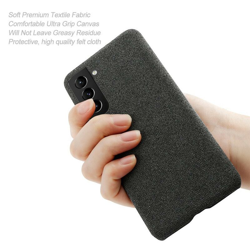 Cover Til Samsung Galaxy S21 Fe Stoftekstur Ksq