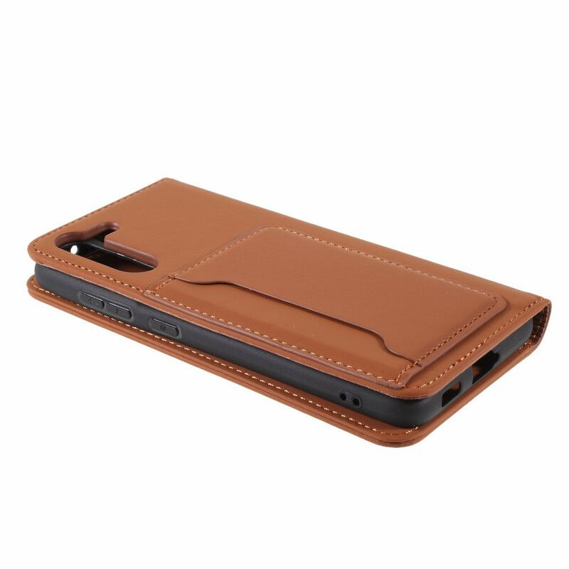 Flip Cover Samsung Galaxy S21 Fe Kortholder Support