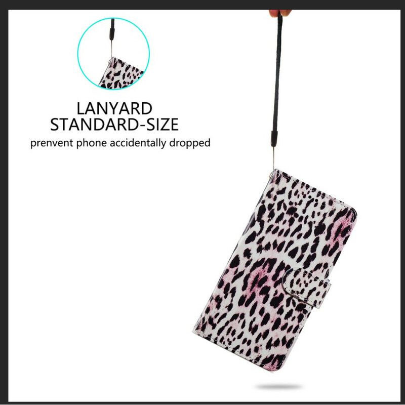 Flip Cover Samsung Galaxy S21 Fe Leopardprint