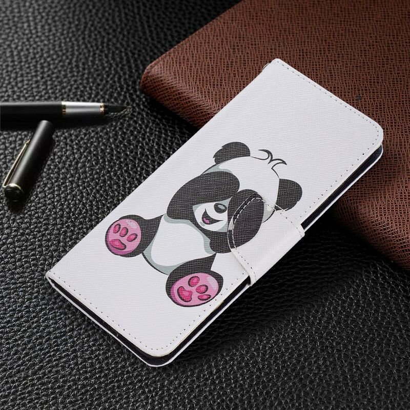 Flip Cover Samsung Galaxy S21 Fe Panda Sjov