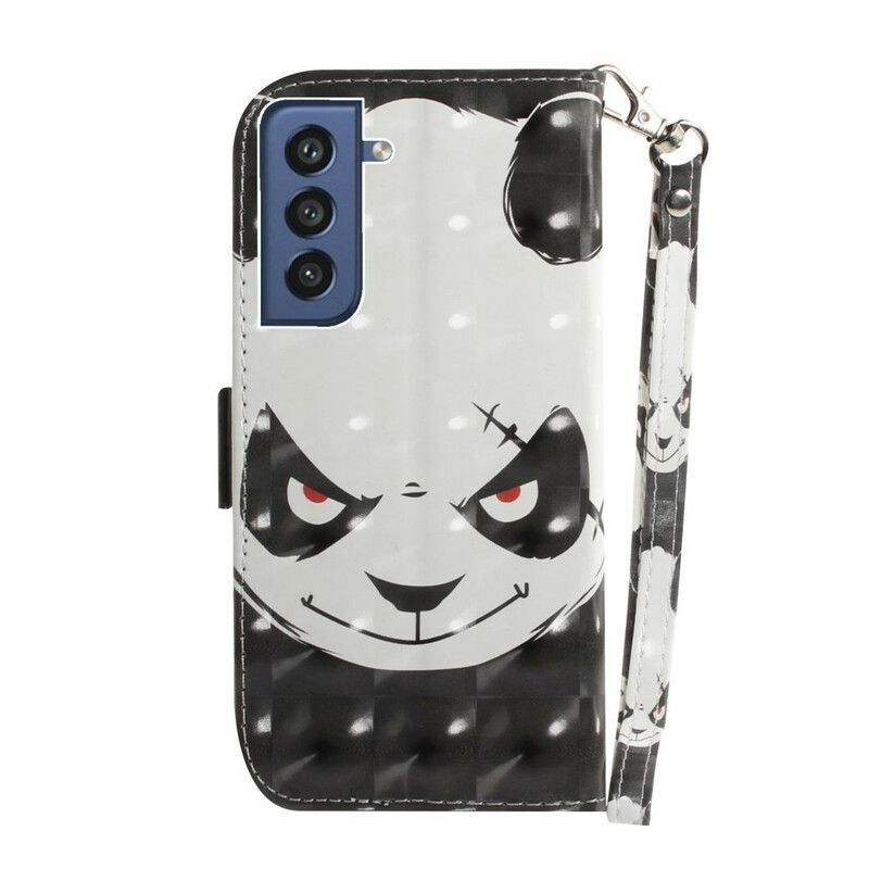 Flip Cover Samsung Galaxy S21 Fe Vred Panda Strappy