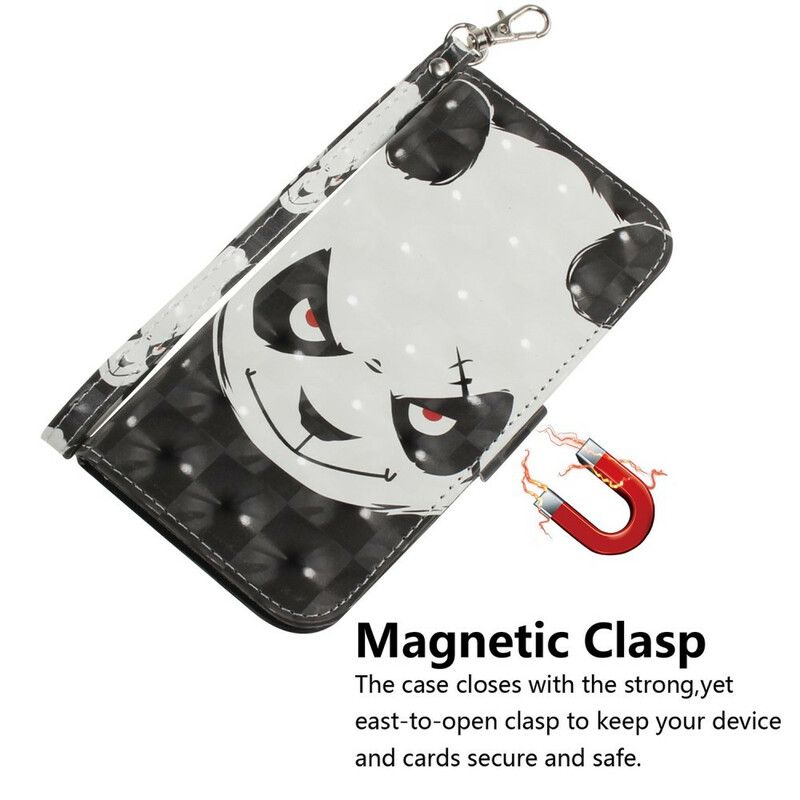 Flip Cover Samsung Galaxy S21 Fe Vred Panda Strappy