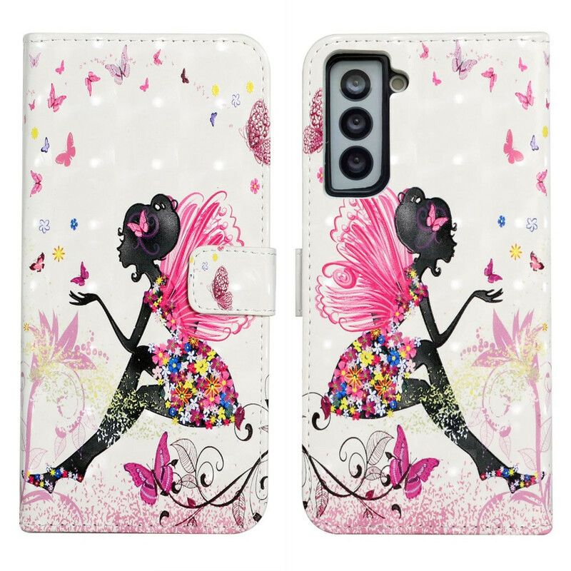 Flip Cover Til Samsung Galaxy S21 Fe Magic Fairy