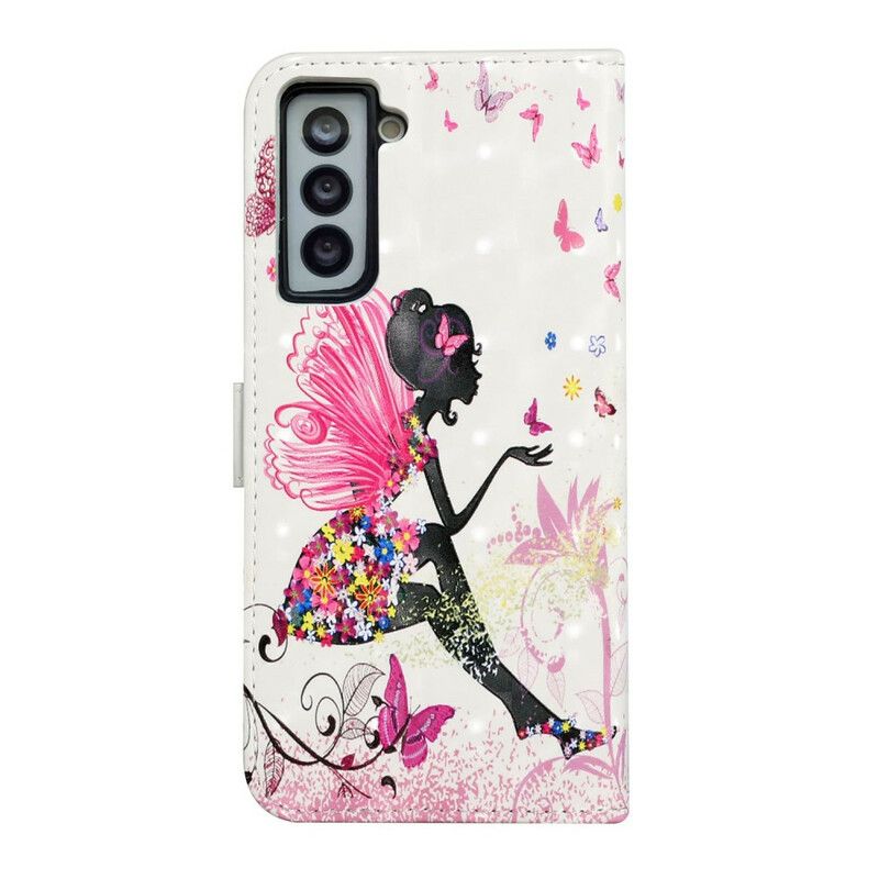 Flip Cover Til Samsung Galaxy S21 Fe Magic Fairy