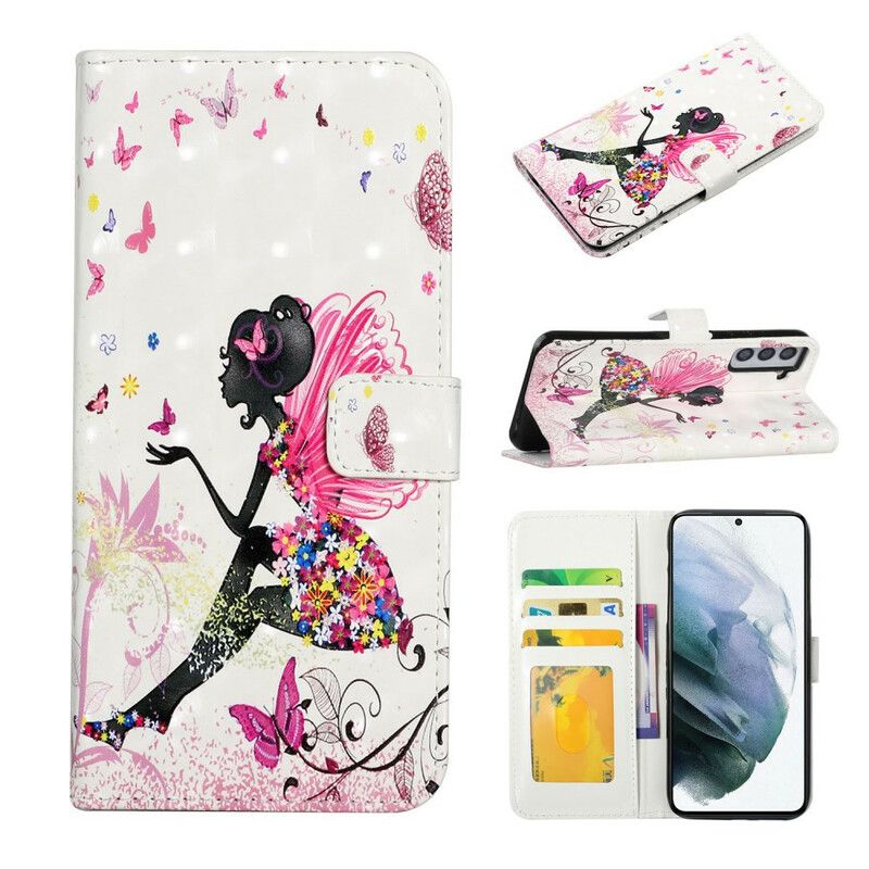 Flip Cover Til Samsung Galaxy S21 Fe Magic Fairy