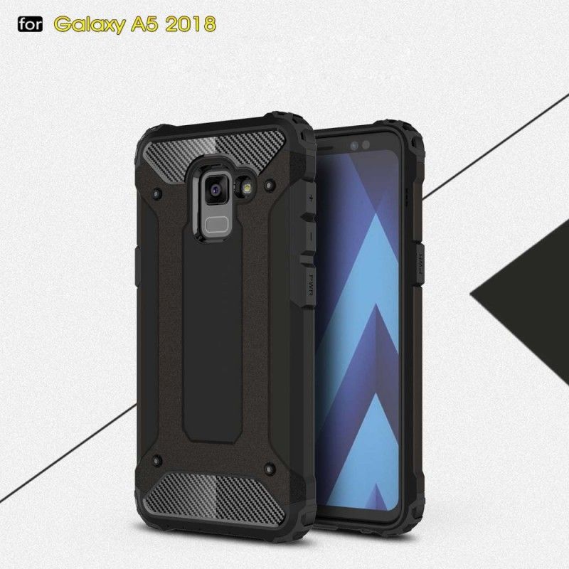 Cover for Samsung Galaxy A8 Sort Overlevende