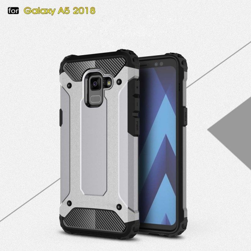 Cover for Samsung Galaxy A8 Sort Overlevende