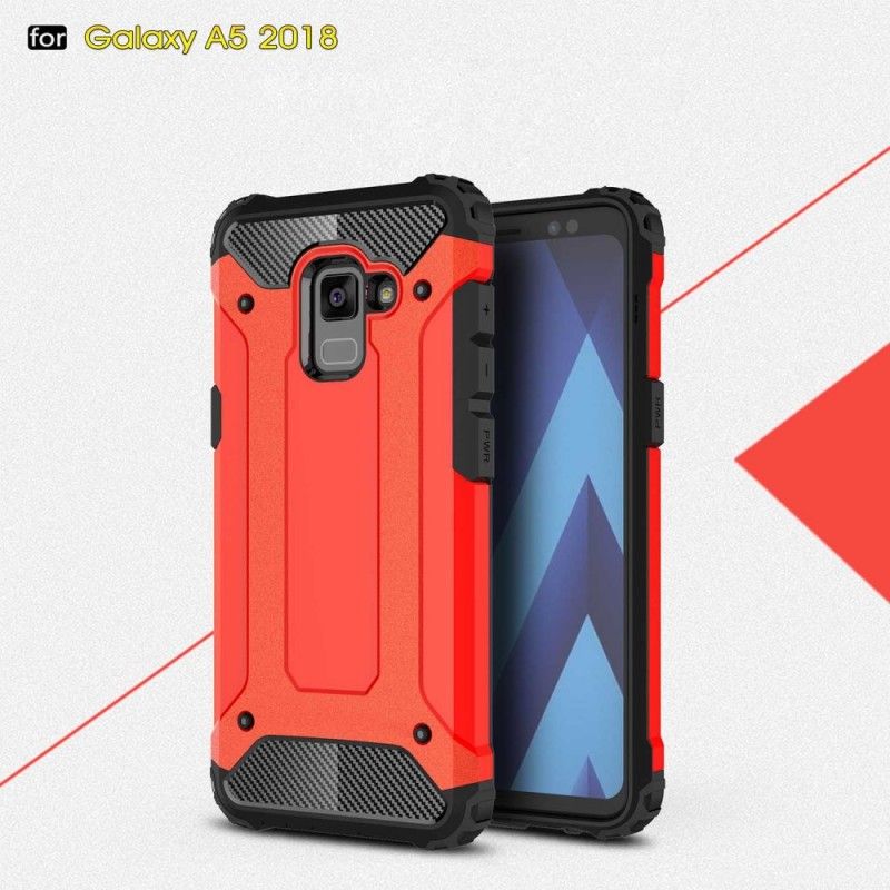 Cover for Samsung Galaxy A8 Sort Overlevende