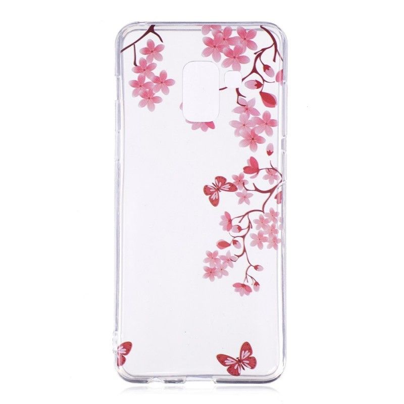 Cover Samsung Galaxy A8 Blomstrende Træ