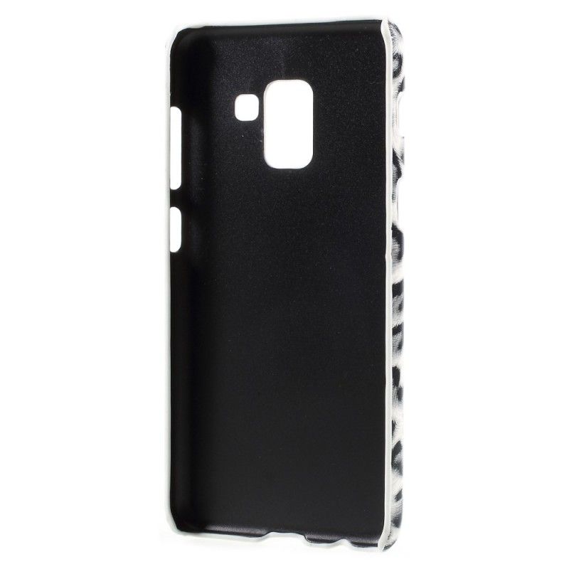 Cover Samsung Galaxy A8 Hvid Leopard