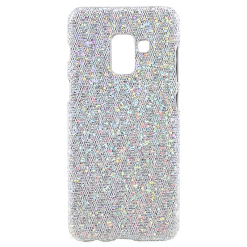 Cover Samsung Galaxy A8 Sort Pailletter