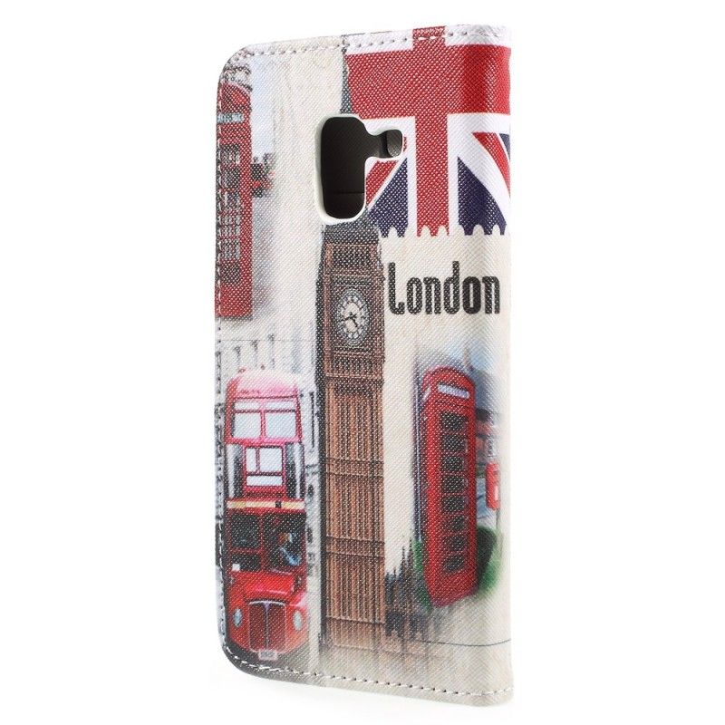 Flip Cover Samsung Galaxy A8 Mobilcover London Liv