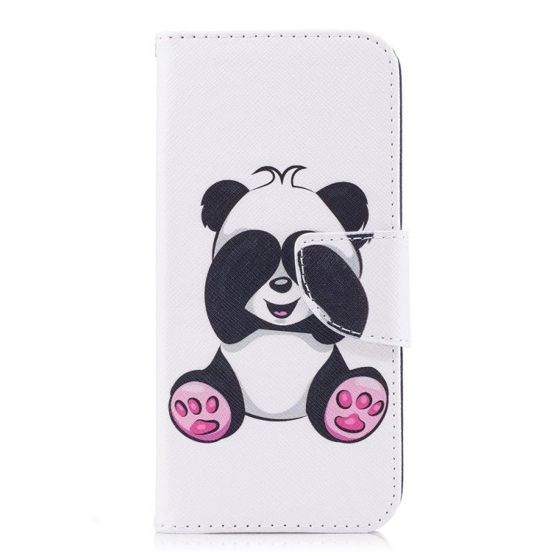 Flip Cover Samsung Galaxy A8 Mobilcover Sjov Panda