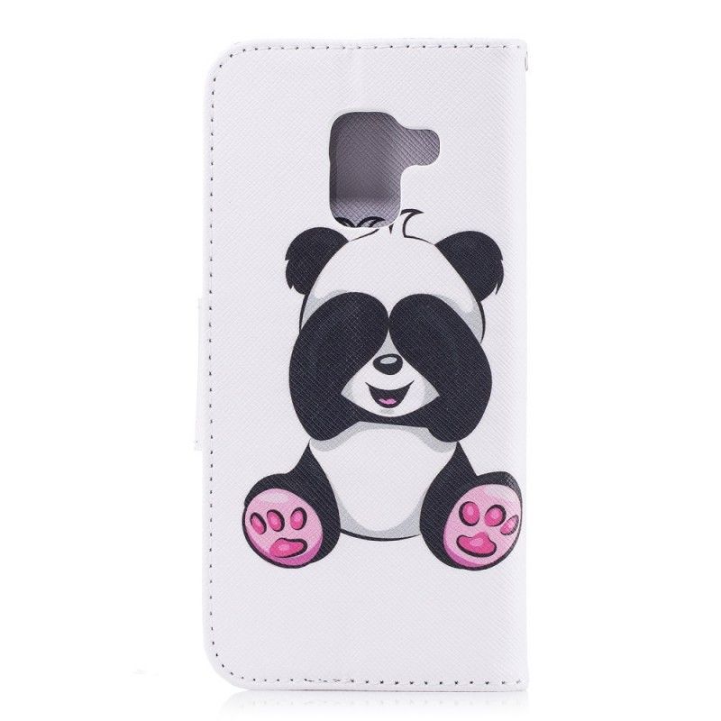 Flip Cover Samsung Galaxy A8 Mobilcover Sjov Panda