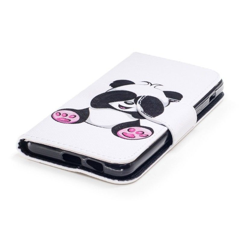 Flip Cover Samsung Galaxy A8 Mobilcover Sjov Panda