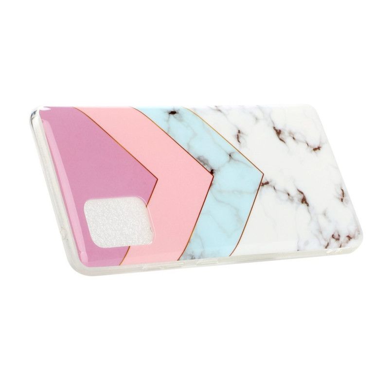 Cover for Samsung Galaxy A51 5G Farvet Glamourmarmor