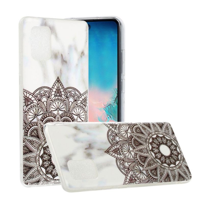 Cover for Samsung Galaxy A51 5G Marmor Mandala