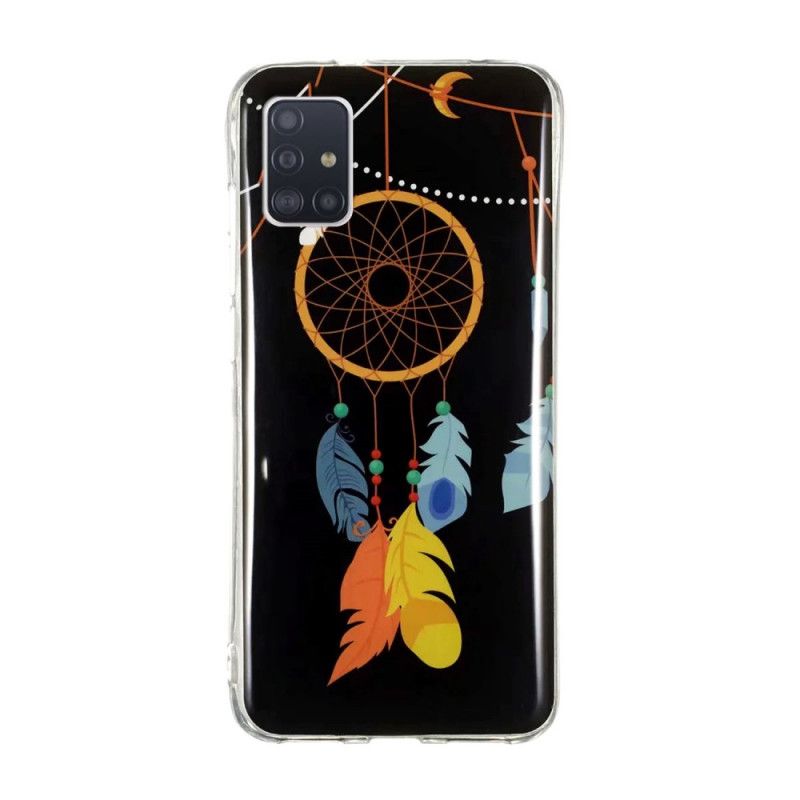 Cover for Samsung Galaxy A51 5G Sort Unik Fluorescerende Drømmefanger