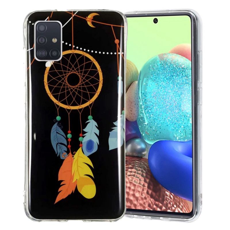 Cover for Samsung Galaxy A51 5G Sort Unik Fluorescerende Drømmefanger