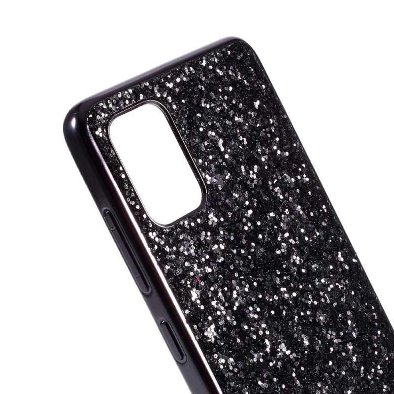 Cover Samsung Galaxy A51 5G Sort Jeg Er Glitter