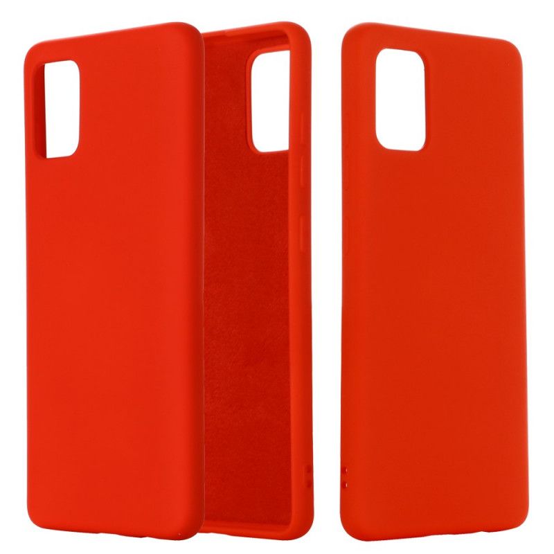 Cover Samsung Galaxy A51 5G Sort Silikone Væske