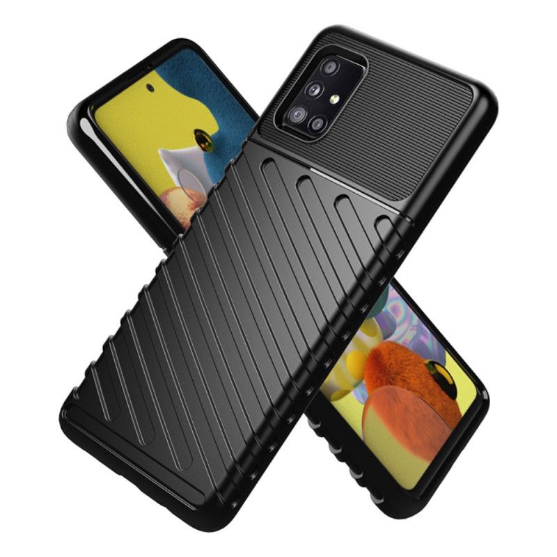 Cover Samsung Galaxy A51 5G Sort Torden Serie