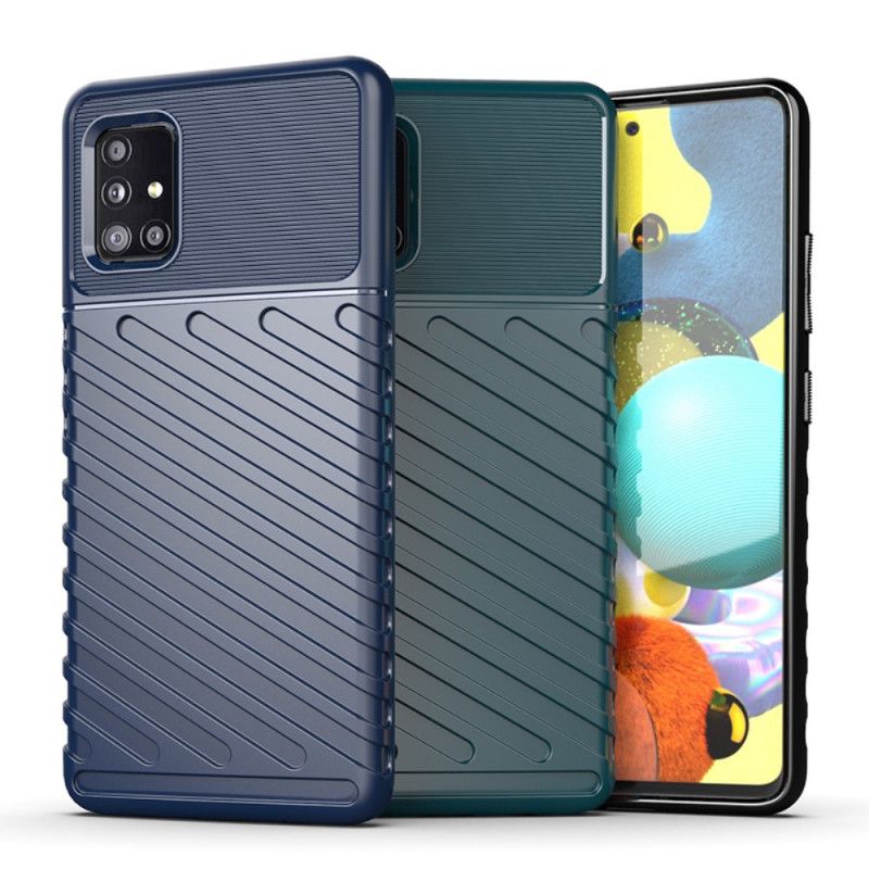 Cover Samsung Galaxy A51 5G Sort Torden Serie