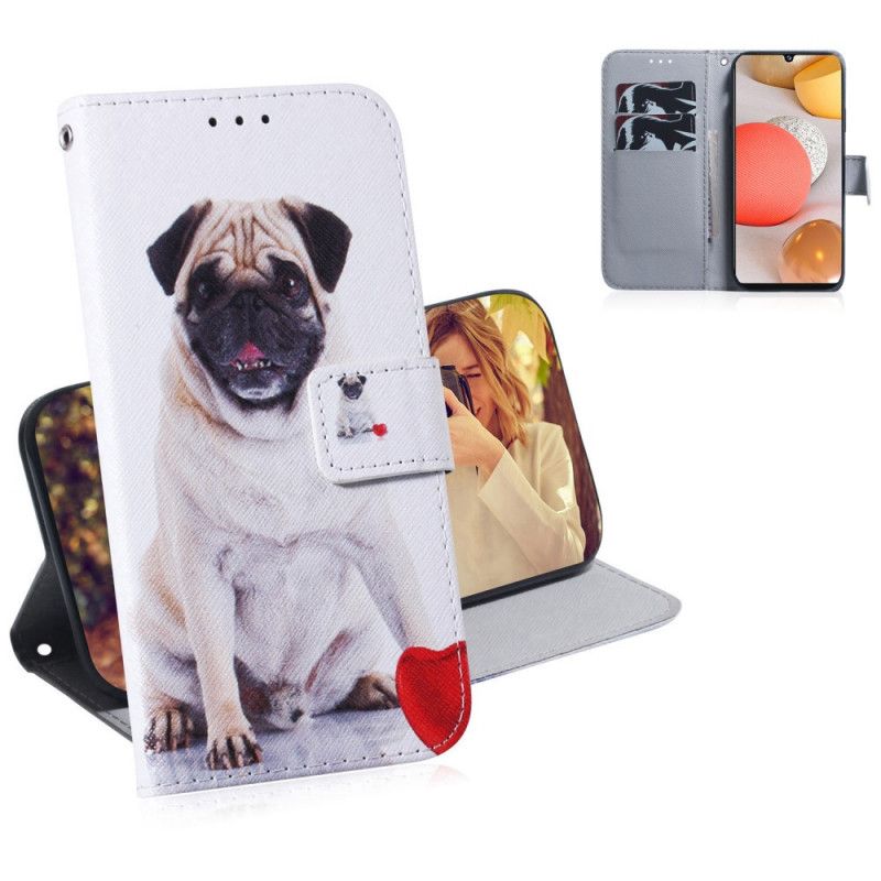 Flip Cover Samsung Galaxy A51 5G Mobilcover Mops Hund